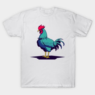 Rooster - Cel shaded T-Shirt